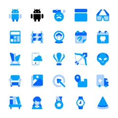 Buke 1.0 Blue Icon Bundle