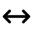 Free Horizontal Maximize  Icon