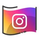 Free Instagram、ソーシャルメディア、ソーシャルネットワーク アイコン
