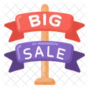 Sale Signboard Sale Board Big Sale Roadboard Icon