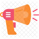 Bullhorn Loudspeaker Marketing Icon