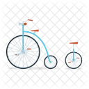 Ciclismo De Circo Ciclismo Conjunto De Circo Ícone