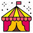 Circo Tenda Lazer Ícone