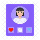 Redes Sociales Web Nuevo Icono