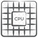 Cpu Chip Microprocessor Microchip Integrated Circuit Icon