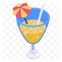 Tropical Drink Juice Summer Drink Icon