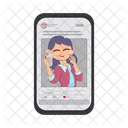 Publicar Texto Publicacion Redes Sociales Icono