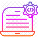 Programing Computer Coding Icon