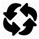 Rotating Refresh Arrows Icon